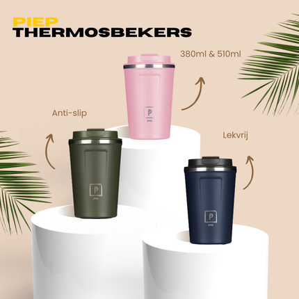 PIEP® Thermosbeker Blauw