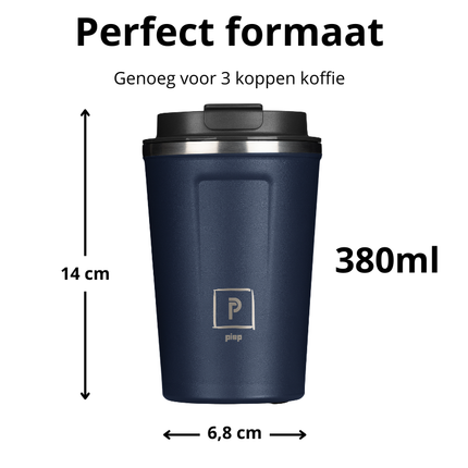 PIEP® Thermosbeker Blauw