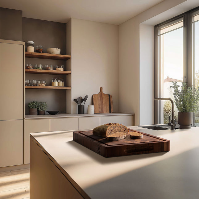 PIEP® Luxe Acacia Houten Snijplank  – Brood-, Kaas- & Tapasplank