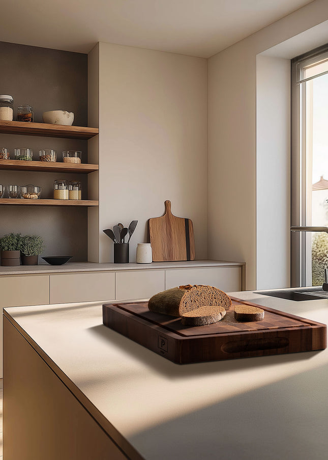 PIEP® Luxe Acacia Houten Snijplank  – Brood-, Kaas- & Tapasplank